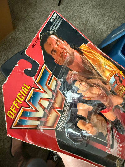WWF (rare) Razor Ramon FUNSKOOL brand -carded wrestling figure *not hasbro
