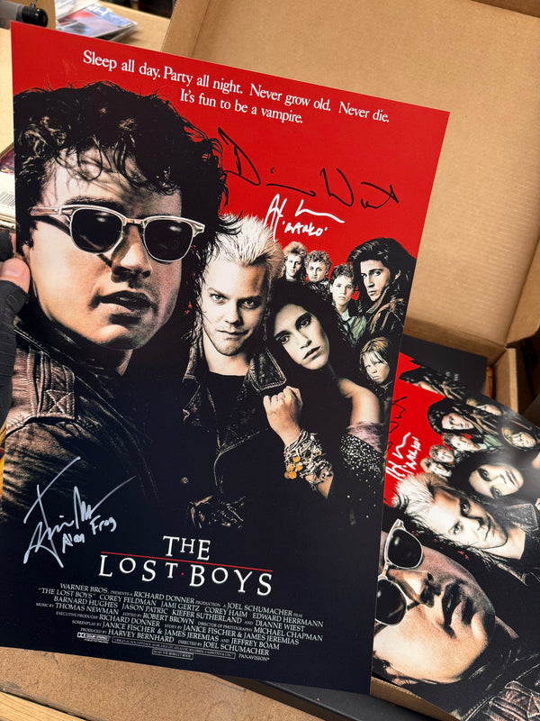 The Lost Boys 12x18 cast of 5 Pre Order