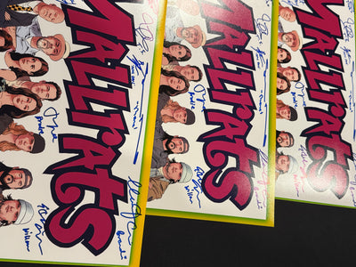 Mallrats 12x18 (A1) cast of 9: Doherty, Jason, Claire, London, Ethan, Joey, Renee, Bryan, Walt