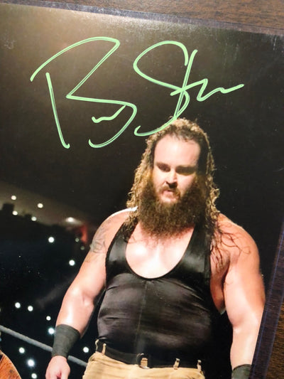 Wyatt Family 11x14 (a) signed by all 3 Bray, Braun & Rowan