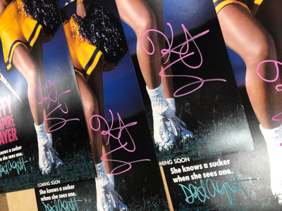 Buffy the vampire slayer 12x18 dual signed David Arquette and Kristy Swanson WINTER DEAL 2024
