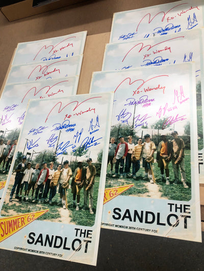 The Sandlot 12x18 (e) cast of 9 WINTER DEAL 2024
