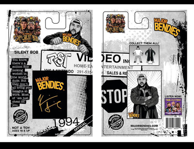 Jay & Silent Bob Bendie Clerks figure set from the Major Bendies toy line