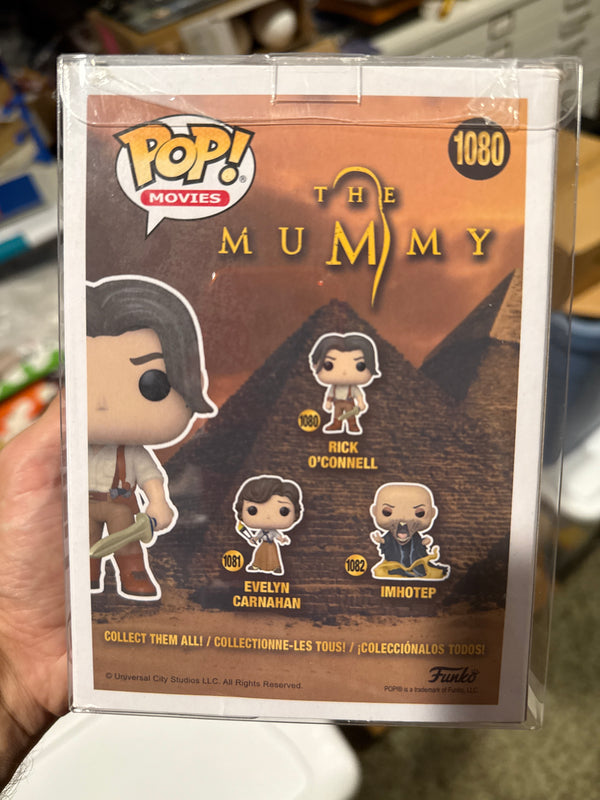 Brendan Fraser signed mummy pop (1a)