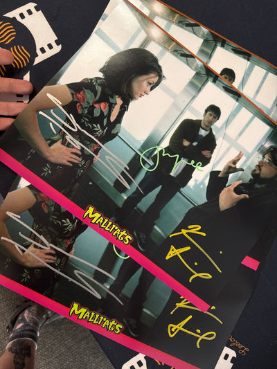 Mallrats triple signed: Kevin Smith, Shannen Doherty and Kason Lee