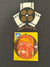WWF vintage Hulk Hogan large button/pin still on card
