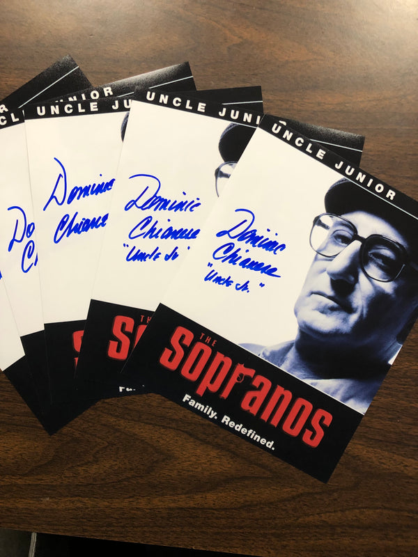 Sopranos “Uncle Jr” 8x10 (b) Dominick Chianese