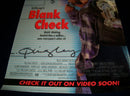 Brian Bonsall / Karen Duffy - Blank Check dual 24x60 poster