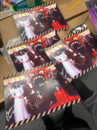 Beetlejuice cast 12x16 signed by 5: WINTER DEAL 2024
