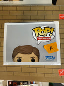 Dexter signed Funko pop Michael C. Hall (white-A)