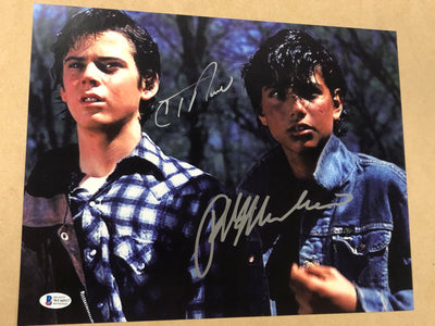 The Outsiders 11x14 dual signed Thomas C. & Ralph Macchio WINTER DEAL 2024
