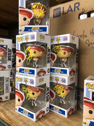 Joan Cusack signed ‘Jessie’ Toy Story funko pop WINTER DEAL 2024