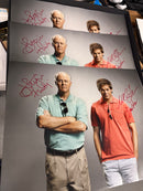 Dexter dual signed 16x20 Michael C. Hall & John Lithgow w/character names