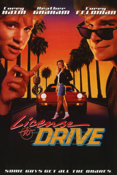 License To Drive 12x18 photo (02)  autographed by Carol Kane PRE ORDER ITEM