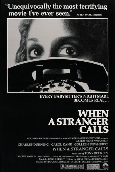 When A Stranger Calls (1979) 12x18 photo (01)  autographed by Carol Kane PRE ORDER ITEM