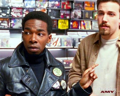 Chasing Amy 'Hooper' 8x10 (j) signed by King Mustafa Obafemi