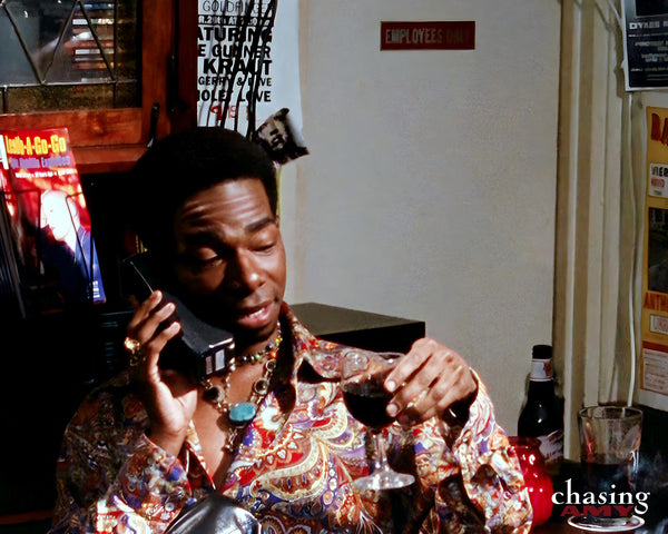 Chasing Amy 'Hooper' 8x10 (k) signed by King Mustafa Obafemi