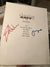 Chasing Amy Script Cover Triple signed Joey Lauren Adams, Jason Lee & King Mustafa Obafemi