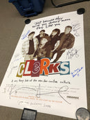 CLERKS Full Sized Poster signed by 21 (1)