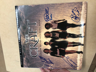 The Craft laserdisc signed by all 4 witches WINTER DEAL 2024