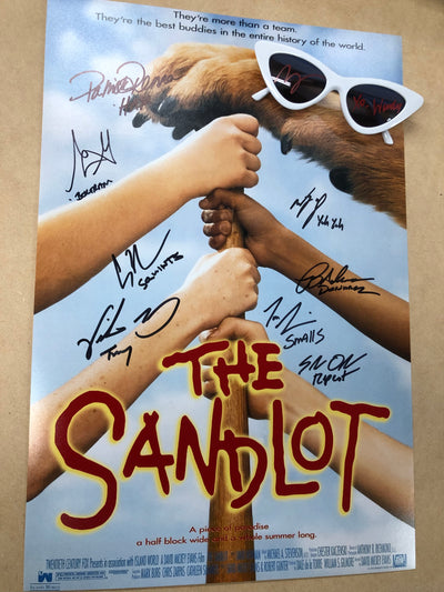 The Sandlot cast lot 12x18 & Glasses Winter Deal 2024