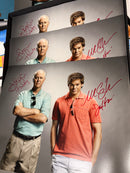 Dexter dual signed 16x20 Michael C. Hall & John Lithgow w/character names