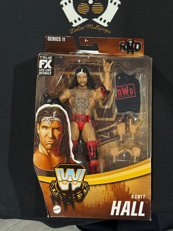 NWO Scott Hall Wwe elite wrestling figure Wolfpack unopened