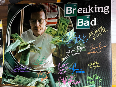 Breaking Bad 16X20 (A2) cast signed by 12