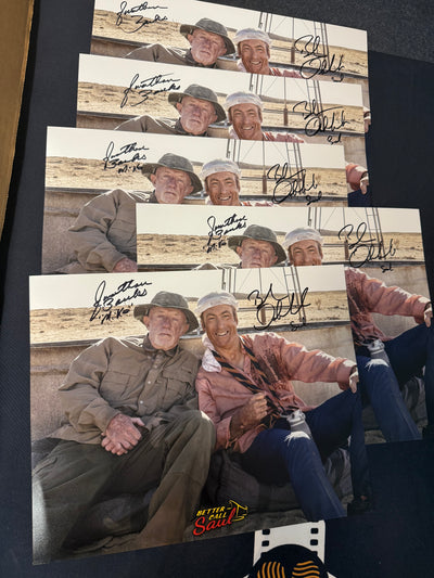 Better Call Saul-dual signed 11x14 Banks & Odenkirk (c)