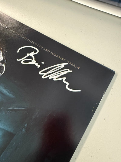 The Conjuring 2 cast signed 12x18 by3(A) autos only: Vera Farmiga, Patrick Wilson and Bonnie Aarons