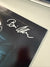 The Conjuring 2 cast signed 12x18 by3(A) autos only: Vera Farmiga, Patrick Wilson and Bonnie Aarons