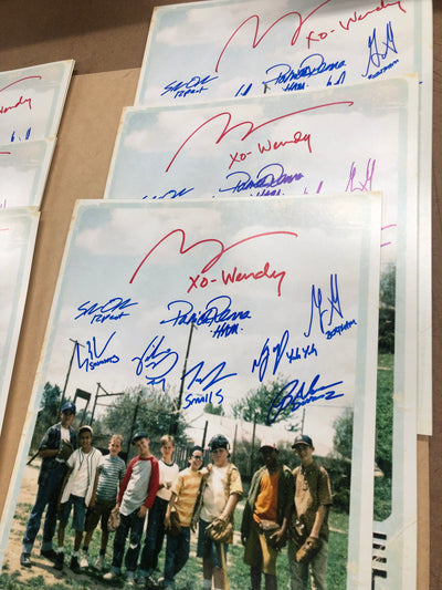 The Sandlot 12x18 (e) cast of 9 WINTER DEAL 2024