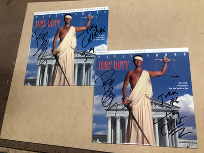Pauly Shore Jury Duty signed laserdisc sleeve (no disc) WINTER DEAL 2024