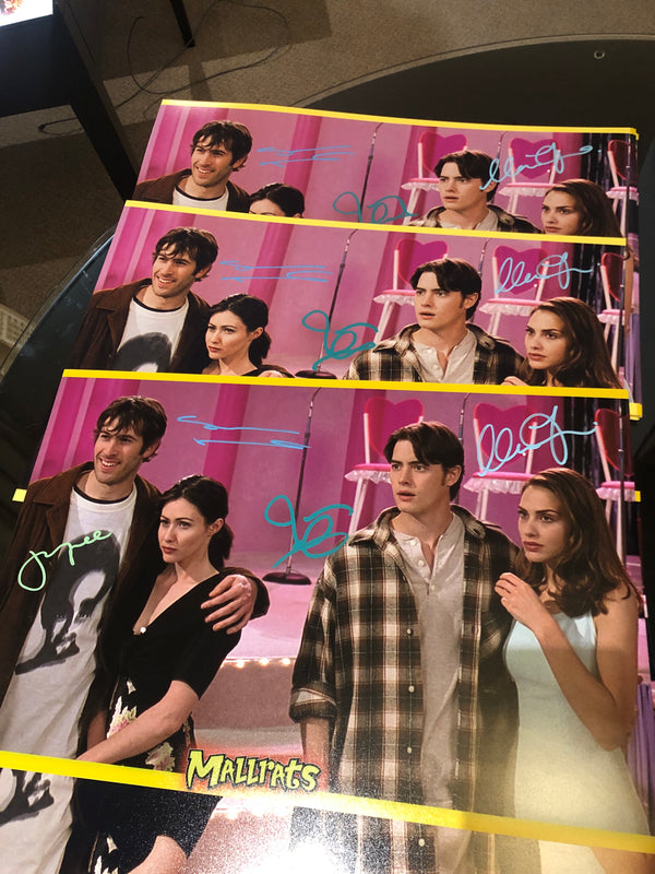 Mallrats 12x18 (double date) signed by 4