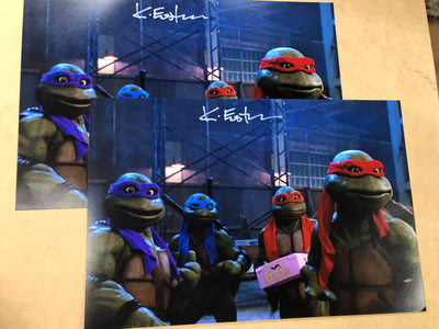 Ninja Turtles 2 TMNT signed 12x18 Kevin Eastman WINTER DEAL 2024
