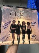 ‘The Craft’ cast signed laserdisc sleeve (no disc)