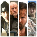 El Camino 8x10 cast of 4: Jonathan Banks, Aaron Paul, Charles Baker & Matt Jones