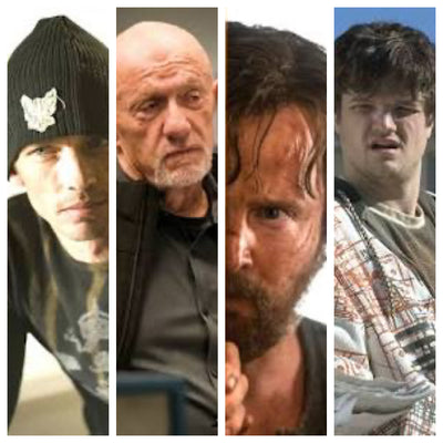 El Camino 8x10 cast of 4: Jonathan Banks, Aaron Paul, Charles Baker & Matt Jones