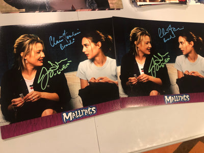 Mallrats’ dual 11x14 Claire & Joey