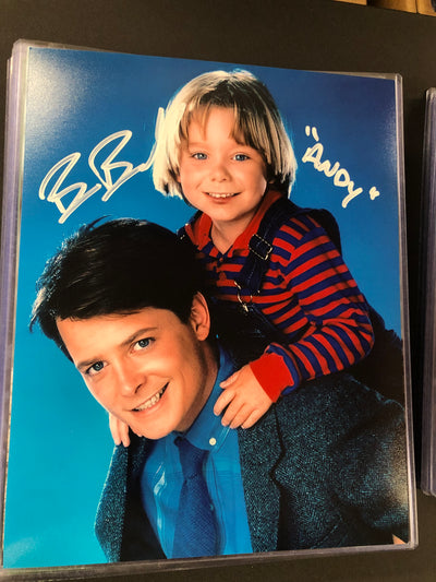 Family Ties 8x10 dual signed Alex/Andy