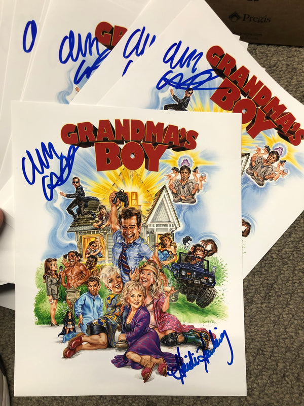 Grandma's Boy 8x10 Cast Signed by 4