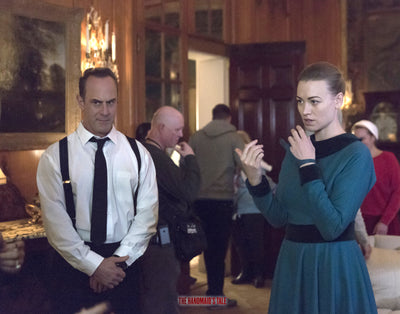 The Handmaid's Tale 11x14 (c) dual signed by Yvonne Strahovski & Christopher Meloni