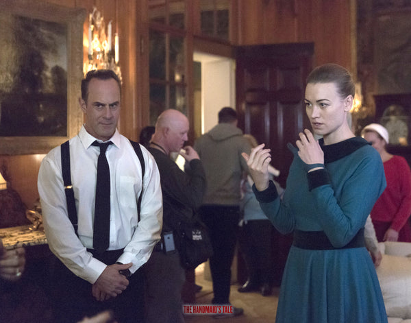 The Handmaid's Tale 11x14 (c) dual signed by Yvonne Strahovski & Christopher Meloni