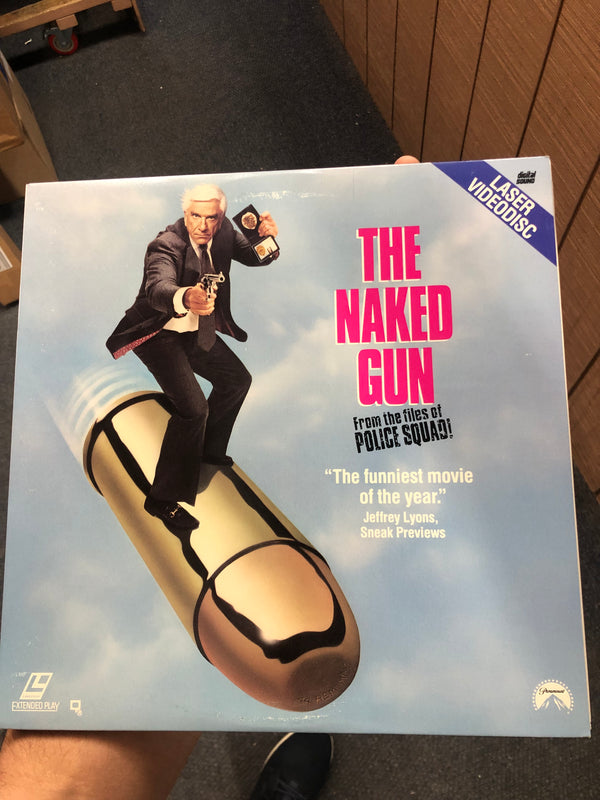 The Naked Gun Laserdisc signed by Priscilla Presley