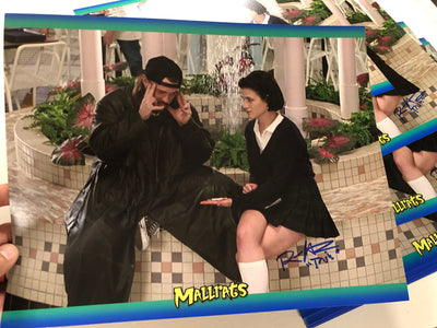 Mallrats 11x14 (Bob/Trish) dual signed by Kevin Smith & "Trish" Renne Humphrey PRE ORDER CHRONIC-CON 2024