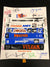 LEELOO EXCLUSIVE 'Kevin Smith Or Die' VHS stack screen print 12x14 (D) signed by 14:Marilyn Ghigliotti, Jeff Anderson, Jason Lee, Walt Fanagan, Shannen Doherty, Bryan Johnson (see description for full list) CHRONIC CON 2024 PRE ORDER