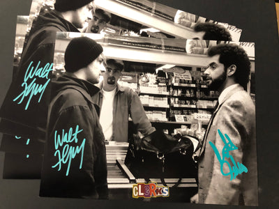 Clerks 11x14 (a) triple signed by Walt Flanagan, Scott Schiaffo & Brian O'Halloran CHRONIC CON 2024 PRE ORDER