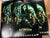 Scream cast signed mini poster signed by 7 (green artwork)