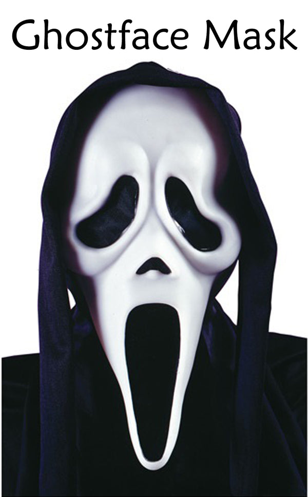 Scream Ghostface Mask signed by 1 person of your choosing