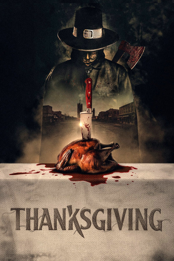 THANKSGIVING (2023) 12x18 (a) cast signed by 4 PRE-ORDER